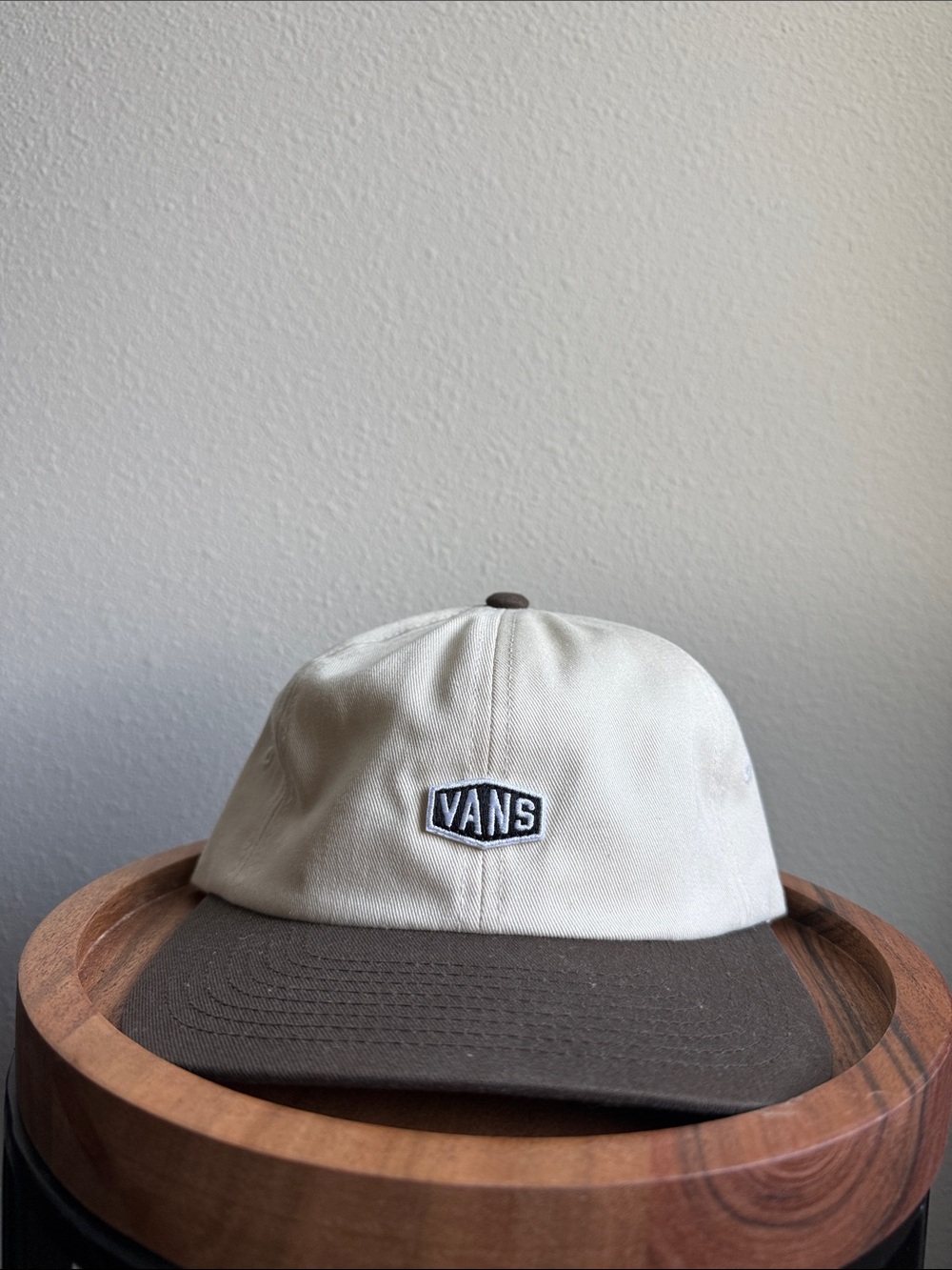 Vans Two-Tone Cream and Brown Cap